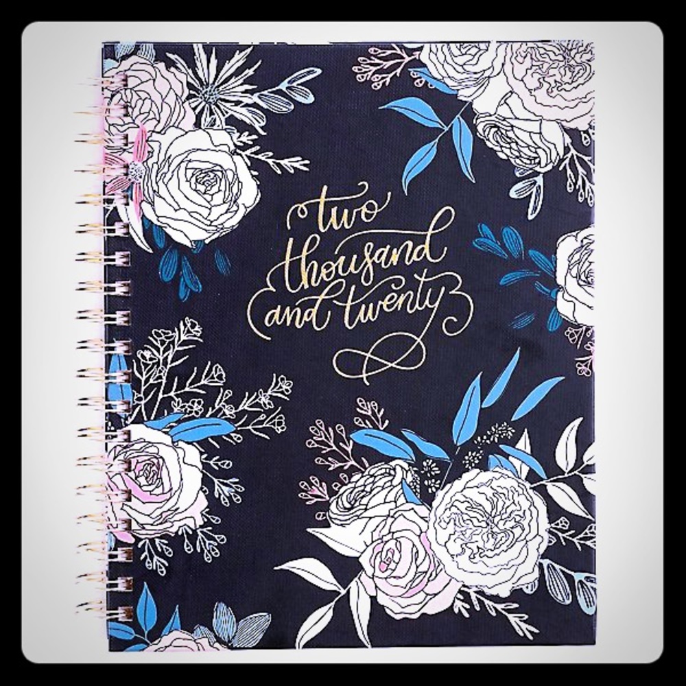 PaperSource 2020 Large Floral Planner FabFitFun